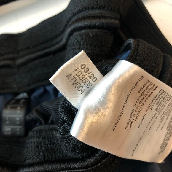 Adidas Mens Axis Heathered 2.0 Stretch Athletic Shorts Blue Size M - Picture 5 of 5